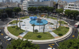 כיכר דיזנגוף המחודשת (צילום: אבשלום ששוני)